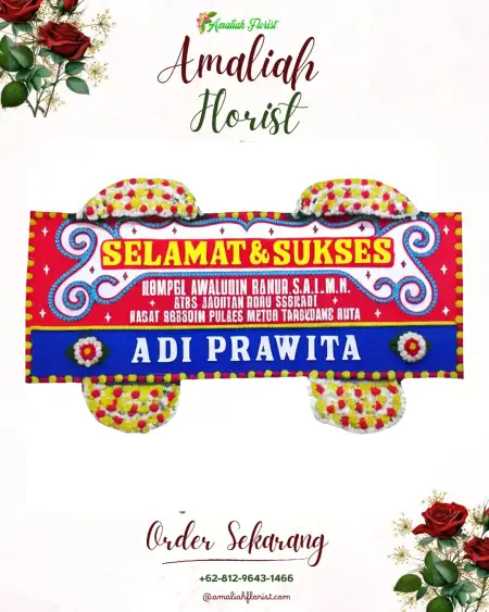 Papan Bunga Ucapan Selamat Kawalu
